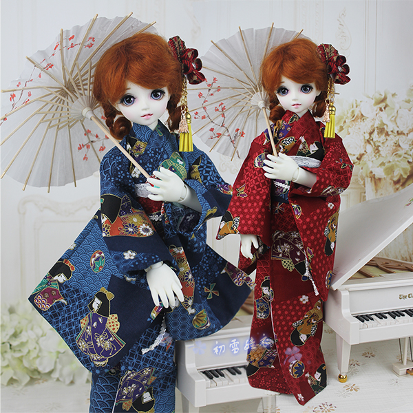 Japanese For Lifestyle - 1/6 1/4 1/3 bjd japonês quimono