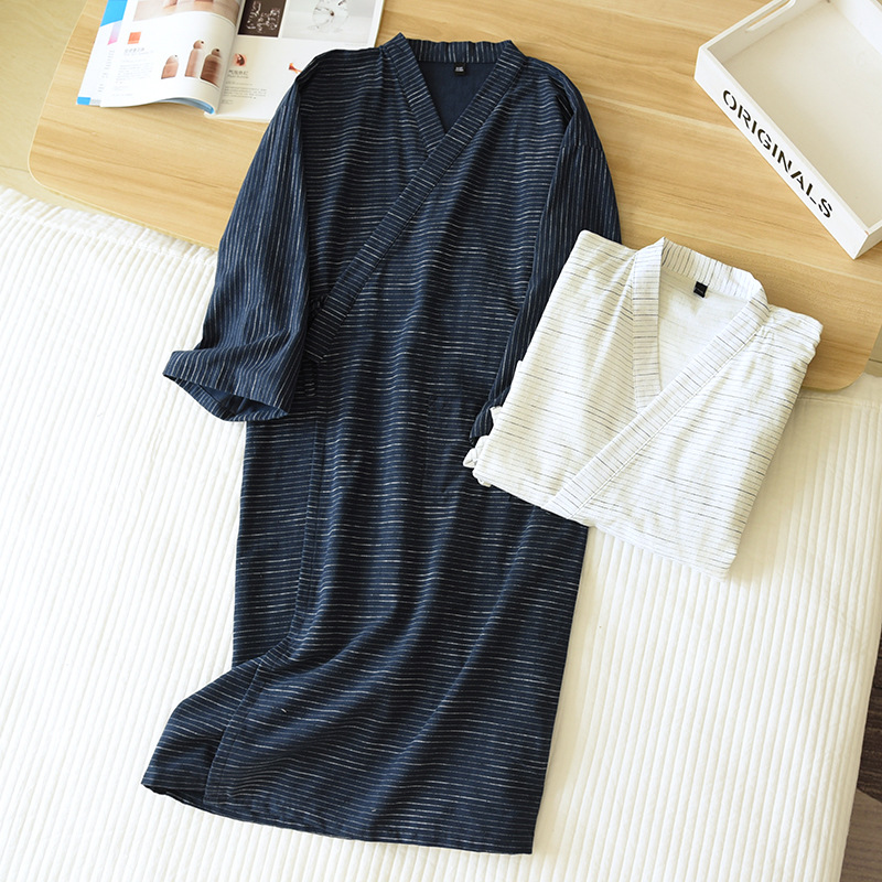 Kimono Yukata Cotton - Primavera e verão novo estilo japonês