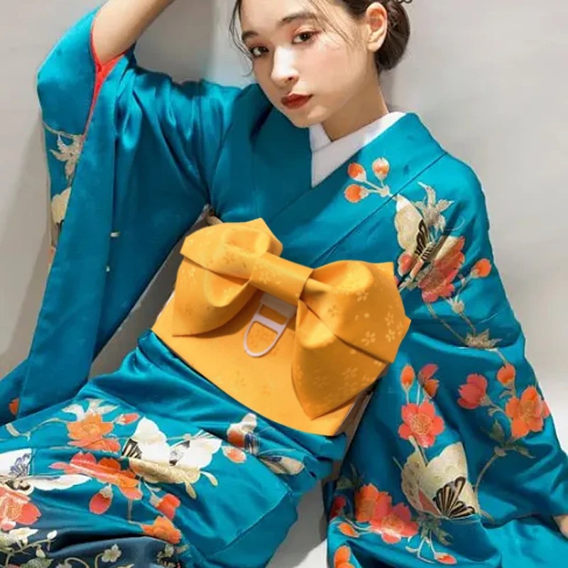 Estilo japonês quimono obi esp - Kimono Yukata Cotton avaliação e preço