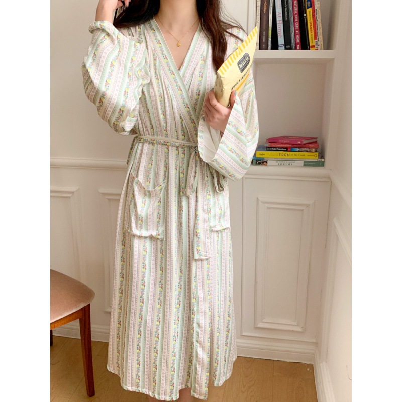 Coreano ins quimono robe pijam - Kimono Yukata Cotton avaliação e preço