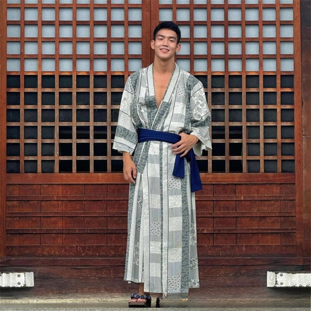 Quimono Yukata Tradicional Sam - Kimono Yukata Cotton avaliação e preço