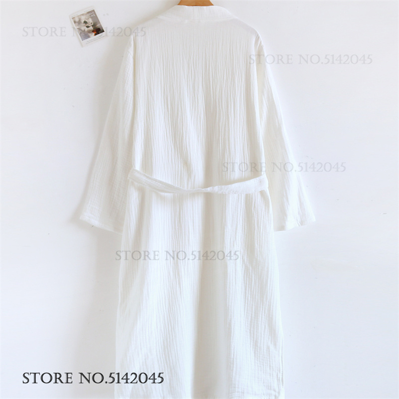 Roupão Longo de Casal em Gaze  - Kimono Yukata Cotton avaliação e preço