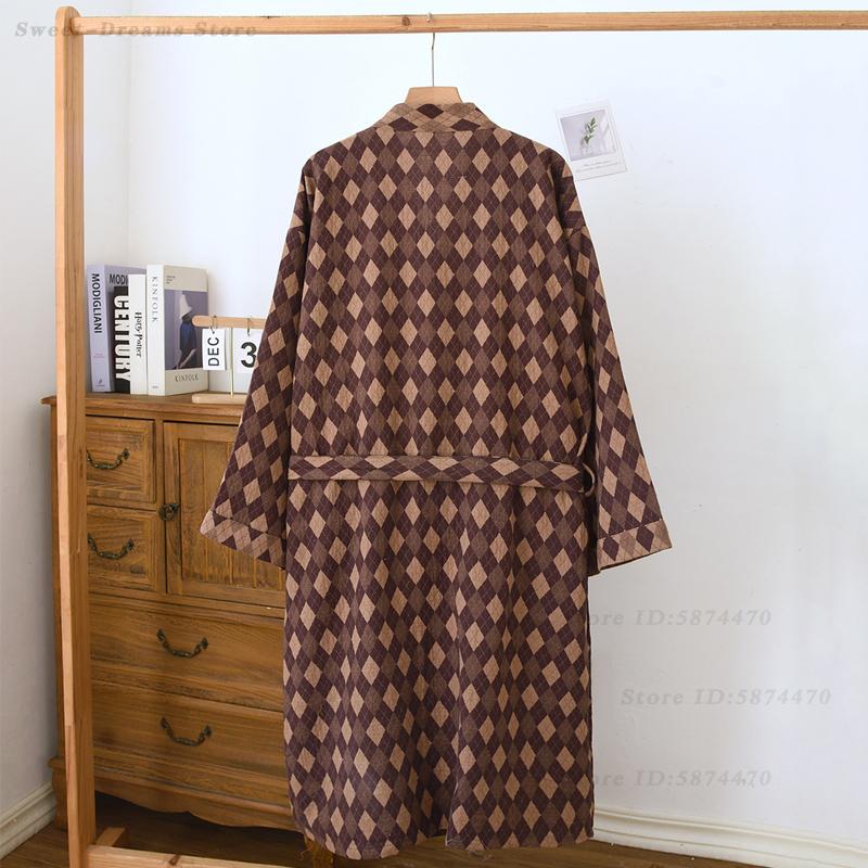 Roupão de Algodão Masculino Ja - Kimono Yukata Cotton avaliação e preço