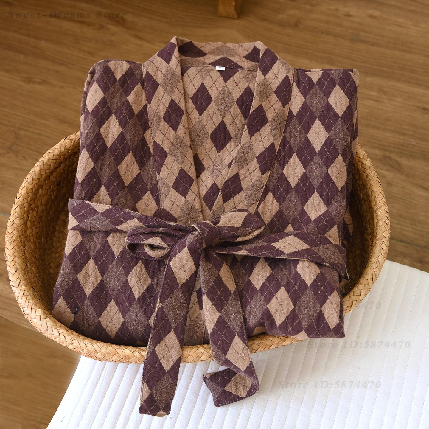 Roupão de Algodão Masculino Ja - Kimono Yukata Cotton avaliação e preço