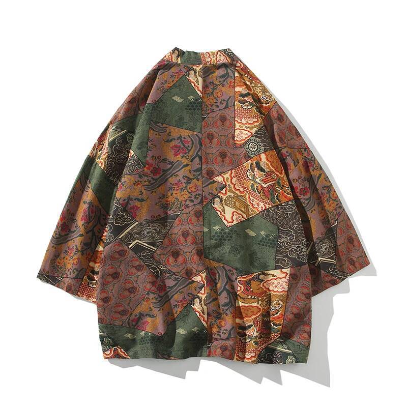 Estilo étnico impressão yukata - Kimono Yukata Cotton avaliação e preço