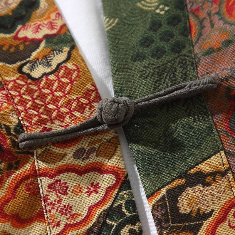 Estilo étnico impressão yukata - Kimono Yukata Cotton avaliação e preço